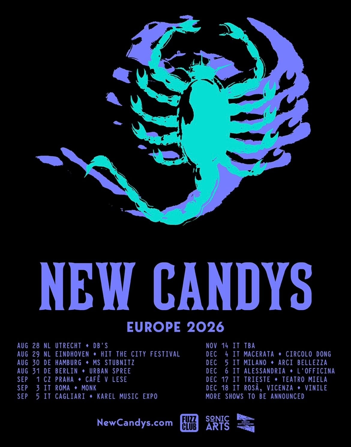 New Candys Live at MONK - Photo Report by Eddy Rock