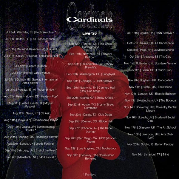 Cardinals Live at Largo Venue -  Photo Report by Eddy Rock